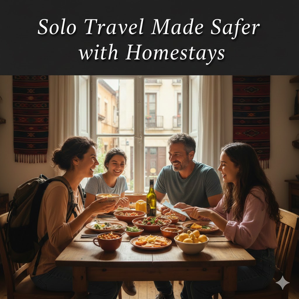 Exploring the World Solo: Enhanced Safety and Connection with Homestays